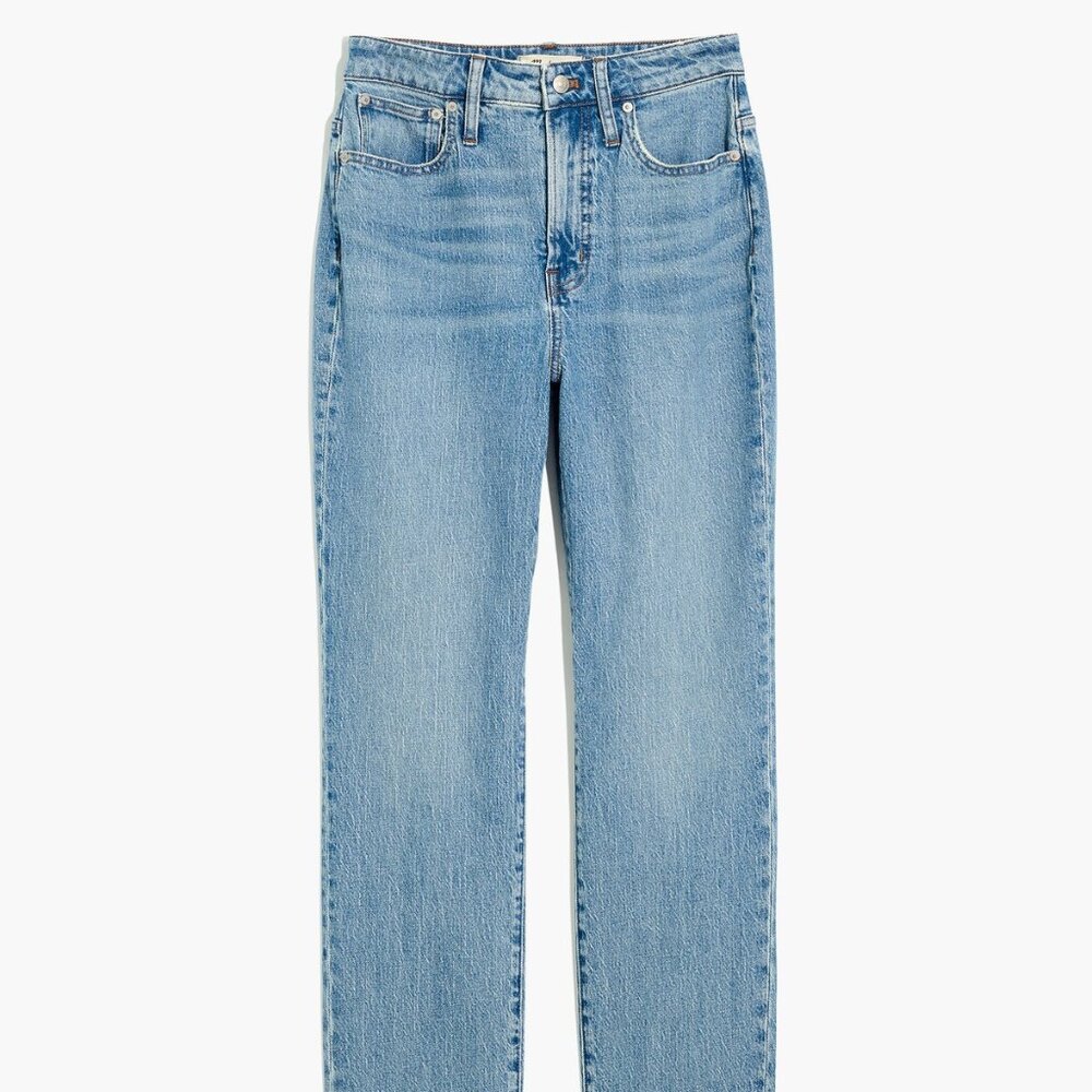 Madewell The Tall Curvy Perfect Vintage Straight Jean in Hoye Wash